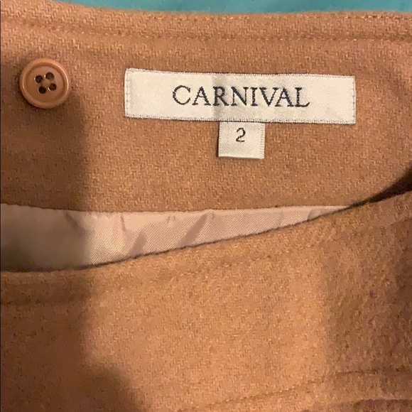 Tan Business Casual Skirt - Picture 3 of 4